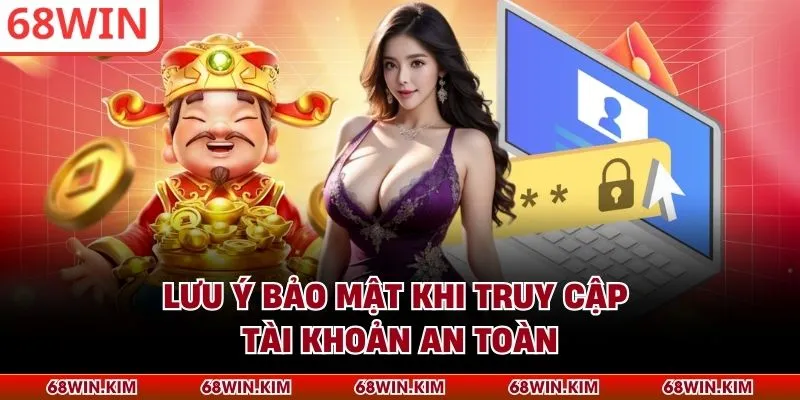 Lưu ý bảo mật khi truy cập tài khoản an toàn