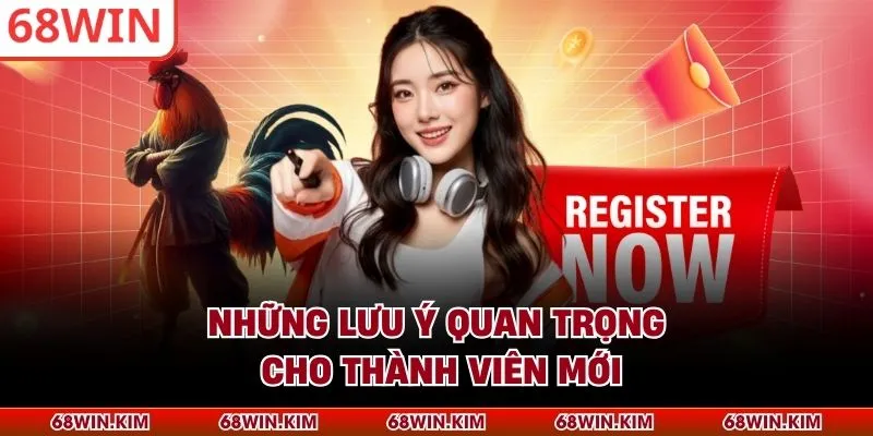 Những lưu ý quan trọng cho thành viên mới